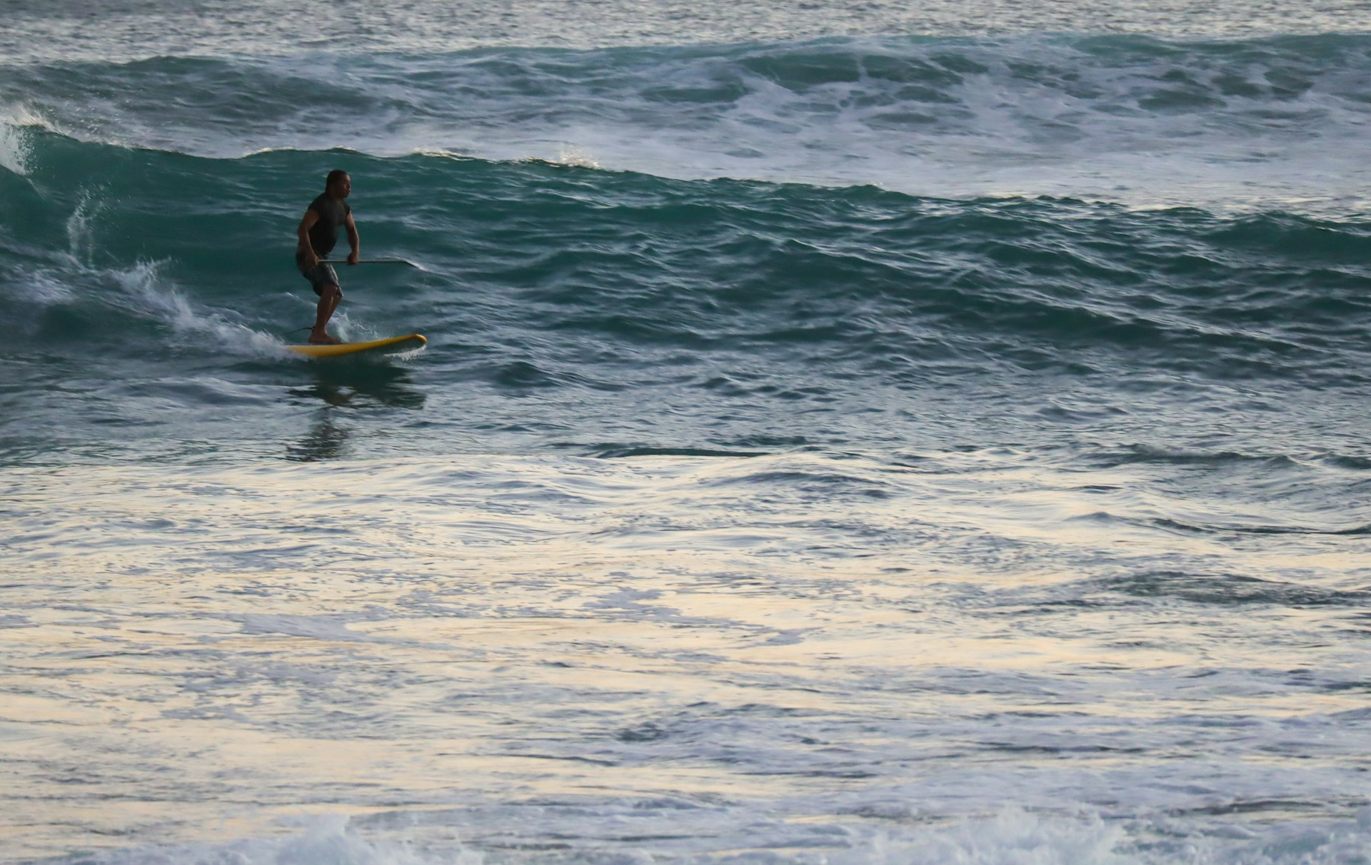 Surfing On Magic Island